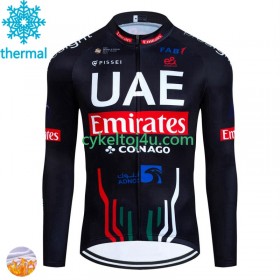 Uae Emirates Cykeltrøje Viter Thermal Fleece 2024 N001